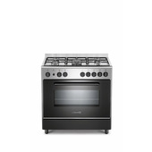 bertazzoni la germania s85c61xt/24 cucina elettrico gas acciaio inox