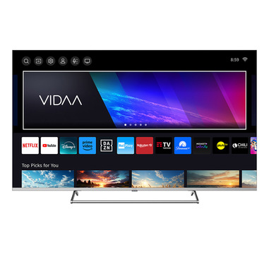 SABA SA65K79VDA TV 165,1 cm (65") 4K Ultra HD Smart TV Wi-Fi Grigio 280 cd/m²