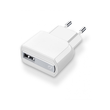 Cellularline USB Charger 5W - iPhone e iPod Caricabatterie da rete 5W Bianco