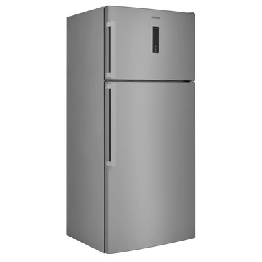 Whirlpool W84TE 72 X 2 frigorifero con congelatore Libera installazione 587 L E Stainless steel