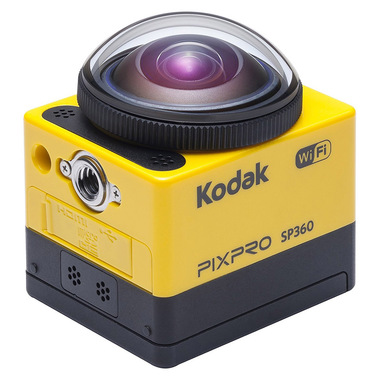 Kodak PixPro SP360 fotocamera per sport d'azione 17,52 MP Full HD CMOS 25,4 / 2,33 mm (1 / 2.33") Wi-Fi 103 g