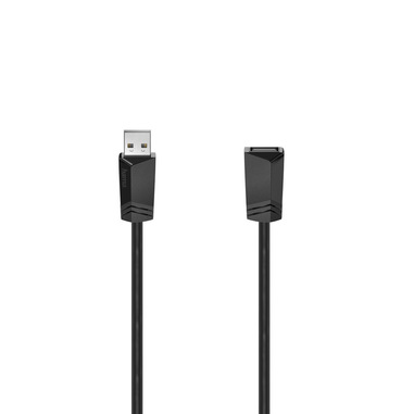 Hama Cavo prolunga USB A M / USB A F , USB 2.0, 1,5 metri, nero