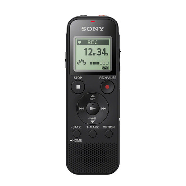 Sony ICD-PX470 dittafono Memoria interna e scheda di memoria Nero
