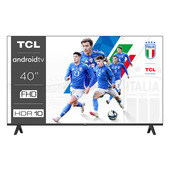 tcl serie s54 smart tv full hd 40" 40s5400a, hdr 10, dolby audio, multisound, android tv