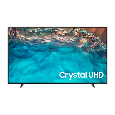 Samsung Series 8 TV Crystal UHD 4K 50” UE50BU8070 Smart TV Wi-Fi Black 2022, Processore Crystal 4K, HDR, Colori reali, Suono ottimizzato