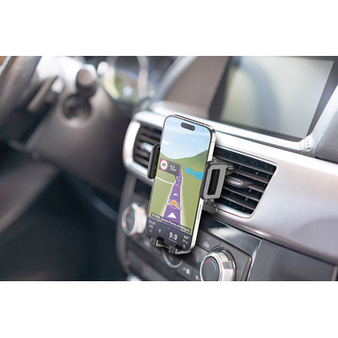 Cellularline Hug - Universal Supporto smartphone da auto per alette di aerazione