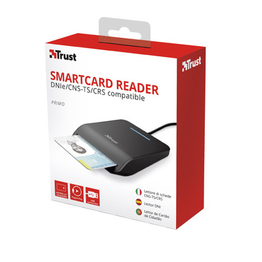 Trust Primo lettore di card readers Interno USB CardBus+USB 2.0 Nero