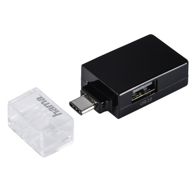 Hama HUB USB Type C / 1 porta USB A 3.1 - 2 porte USB A 2.0