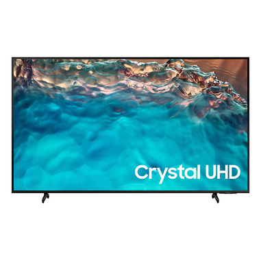 Samsung Series 8 TV Crystal UHD 4K 43” UE43BU8070 Smart TV Wi-Fi Black 2022, Processore Crystal 4K, HDR, Colori reali, Suono ottimizzato