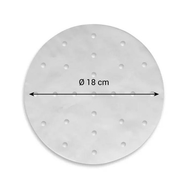 Tescoma Nikko Fogli perforati per friggitrice/cuocivapore, 50 pz