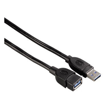 Hama Cavo prolunga USB A 3.0/USB A 3.0 F, 1,8 metri, nero, 1 stella