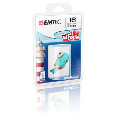 Emtec Sailor Whale unità flash USB 16 GB USB tipo A 2.0 Blu