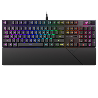 asus rog strix scope ii tastiera gaming usb qwerty italiano nero