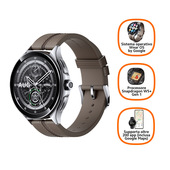 xiaomi watch 2 pro 3,63 cm (1.43") amoled 46 mm digitale 466 x 466 pixel touch screen argento wi-fi gps (satellitare)