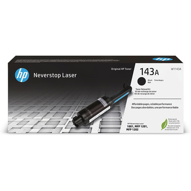 HP Kit ricarica toner nero originale Neverstop 143A