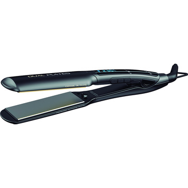 ga.ma piastra x-wide digital dual plates 4d: doppia trafila in titanio e ceramica con infuso di oli essenziali, ideale sia per capelli spessi e folti sia per capelli danneggiati, fragili & fini, massima protezione, styling facile, tecnologia agli ioni e ozono, anti crespo, temperatura regolabile da 150° a 230° c, comoda da usare, autospegnimento