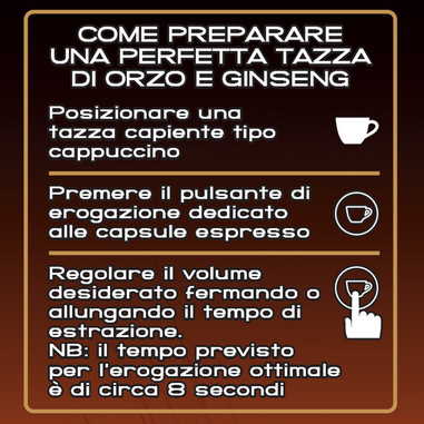 Illy Hordeum Orzo e Ginseng Capsule caffè 18 pz