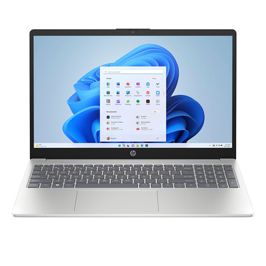 HP Laptop 15-fc0039nl AMD Ryzen™ 5 7520U Computer portatile 39,6 cm (15.6") Full HD 8 GB LPDDR5-SDRAM 512 GB SSD Wi-Fi 6 (802.11ax) Windows 11 Home Argento