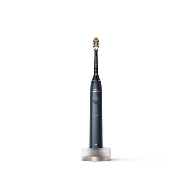 Philips DiamondClean Prestige 9900 Sonicare Spazzolino Elettrico Sonico con SenseIQ e App, con custodia da Viaggio, colorazione Blu Notte HX9992/12