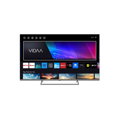 IOPLEE IOP55QVDA TV 139,7 cm (55") 4K Ultra HD Smart TV Wi-Fi Grigio 250 cd/m²