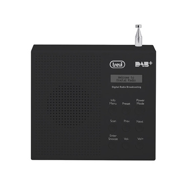 Trevi DAB 791 R Portatile Digitale Nero