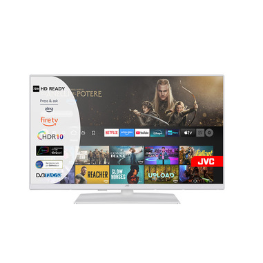 jvc lt-32vrh34iw tv 81,3 cm (32") hd smart tv wi-fi bianco 250 cd/m²