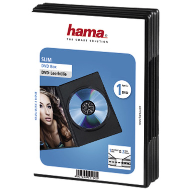 Hama Custodia per Blu-ray Disc, 3 pezzi, nero