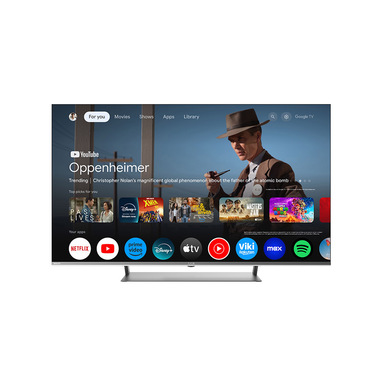 SABA SA55M91GTV TV 139,7 cm (55") 4K Ultra HD Smart TV Wi-Fi Grigio 350 cd/m²