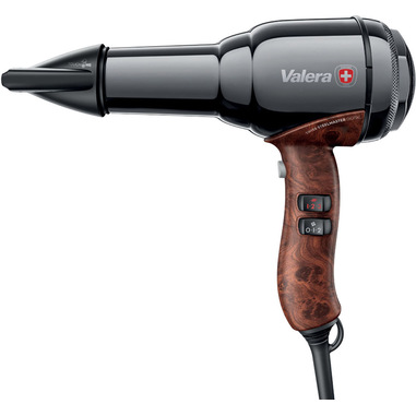 Valera Steel-Master "Digital" asciuga capelli 2200 W Nero, Legno