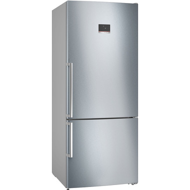 Bosch Serie 4 KGN76XIEP frigorifero con congelatore Libera installazione 526 L E Acciaio inox
