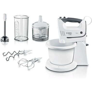 Bosch MFQ37490 Sbattitore ErgoMixx 750 W Bianco, grigio
