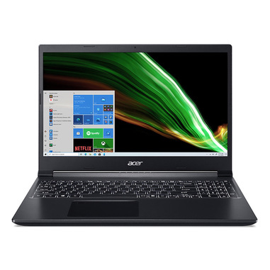 Acer Aspire 7 A715-42G-R9XR Computer portatile 39,6 cm (15.6") Full HD AMD Ryzen 7 16 GB DDR4-SDRAM 512 GB SSD NVIDIA GeForce RTX 3050 Wi-Fi 6 (802.11ax) Windows 10 Home Nero