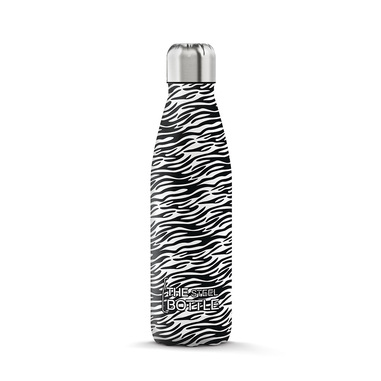 The Steel Bottle Art Series #4 - Zebra