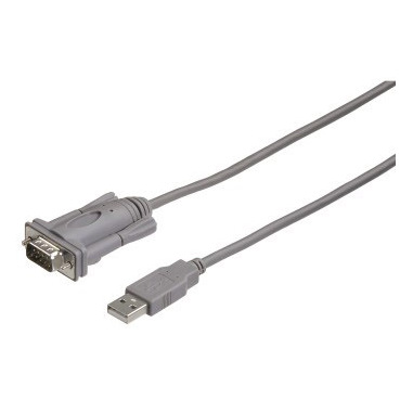 Hama Convertitore USB A/Seriale 9 pin, grigio, 1 stella