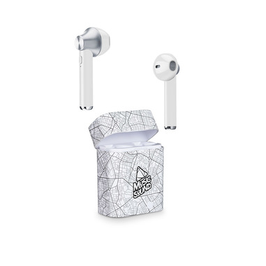 Music Sound AQL True Wireless Bluetooth In-Ear Headset weiß1 - Headset - Kabellos Auricolare True Wireless Stereo (TWS) MUSICA Bianco
