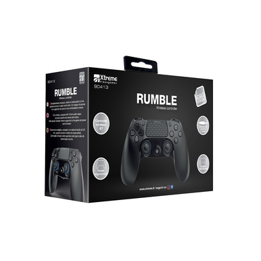 Xtreme HARD90413 periferica di gioco Nero Bluetooth Gamepad Analogico/Digitale PlayStation 4