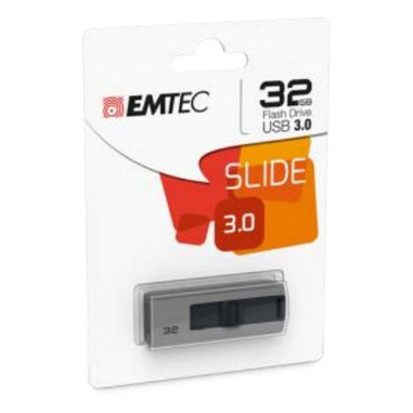 Emtec B250 Slide unità flash USB 32 GB USB tipo A 3.2 Gen 1 (3.1 Gen 1) Grigio