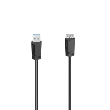 Hama Cavo USB A 3.0/ USB Micro B, USB 3.0, 1,5 metri, nero