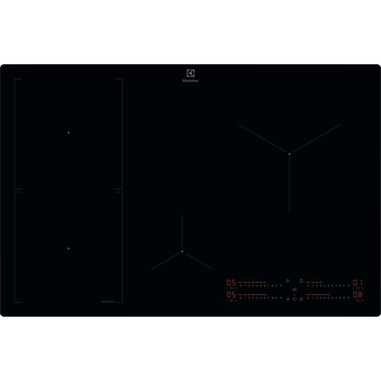 Electrolux Serie 700 KIS82453I Nero Da incasso 77 cm Piano cottura a induzione 4 Fornello(i)