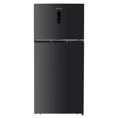 Electroline TME640NV4KE3 frigorifero con congelatore Libera installazione E Nero, Acciaio inox