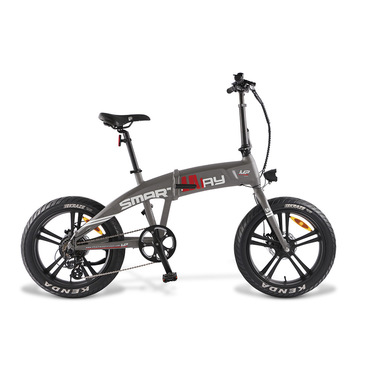 Smartway M2-R6A2-T bicicletta elettrica Titanio Alluminio 50,8 cm (20") Ioni di Litio 31 kg