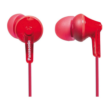 Panasonic RP-HJE125E-R cuffia e auricolare Cuffie Cablato In-ear MUSICA Rosso
