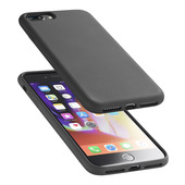 cellularline sensation - iphone 8/7 plus custodia in silicone soft touch nero