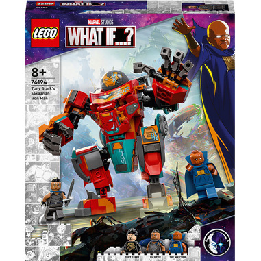 LEGO Marvel Super Heroes Iron Man sakaariano di Tony Stark