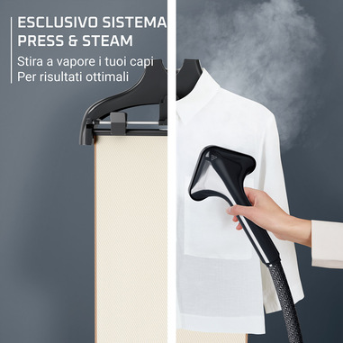 Ferro Da Stiro Viaggio 2 In 1 - Stiratore Verticale A Vapore, 1200W, Serbatoio 120ml | Compatto E Potente - Foto 4