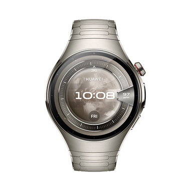 Huawei WATCH 5 (46 mm), cassa in titanio aerospaziale e cinturino in titanio. Compatibile con iOS e Android e chiamate E-sim