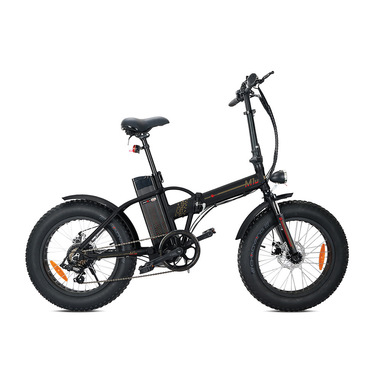 Smartway M1U-R1SC-K bicicletta elettrica Nero Acciaio 50,8 cm (20") 29 kg Ioni di Litio