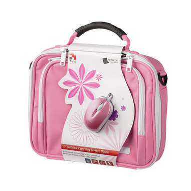 Trust 10" Netbook Carry Bag + Micro Mouse 25,4 cm (10") Borsa da corriere Rosa