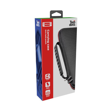 Twodots TDGT0051 custodia per console portatile Custodia a sacchetto Nintendo EVA (Acetato del vinile dell'etilene) Nero