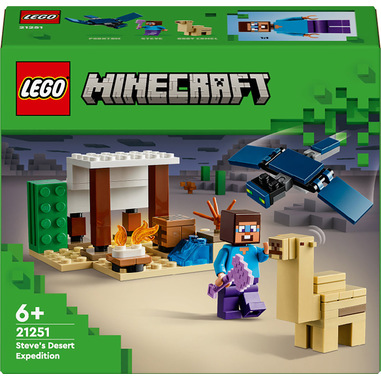 LEGO Spedizione di Steve nel deserto